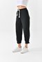 Pocket Wrapped Shalwar Trousers with Elastic Waist and Darted Legs - 4