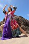 Steam Printed Boho Style Kimono - 4