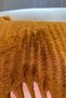 Plush Rabbit Cushion Cover, Imported Premium Fabric - Mustard - 6