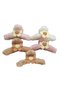 New Season Plush Soft Texture Silicone Flower Figured Gift Girl Child Adult Peg Buckle 1 Piece - 4