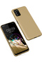 Gold Matte Silicone Case for Samsung Galaxy A03S