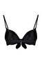 Siyah Fiyonklu Balconette Kaplı Basic Bikini Üstü TBESS24BU00161 - 8