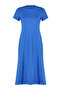 Saks Cepli Bisiklet Yaka A-Line Örme Midi Elbise TWOSS24EL00169 - 7