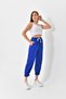 Pocket Wrapped Shalwar Trousers with Elastic Waist and Darted Legs - 2