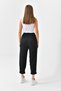 Pocket Wrapped Shalwar Trousers with Elastic Waist and Darted Legs - 6