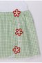 baby girl summer dress lace detailed checkered dress - 3