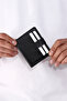US POLO ASSN7610-7611 GENUINE LEATHER WALLET CARD HOLDER BLACK - 4