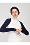 Long Sleeve Hijab Bolero-navy blue