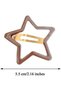 New Season Shiny Star Snap Hair Clip for Women Girls Large Size Gift 1 Piece - 4