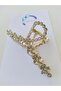 Gold Metal Buckle - Stone Detailed - 3