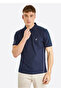 Navy Blue Men's Polo Neck T-Shirt N1M01645