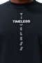 Black Oversize PrinTed Large Size T-Shirt - TMNSS24BF00022 - 5