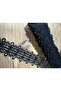 Black Guipure Lace Tape 8.5 Prayer Coverlet Dress Edge
