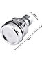 Chrome 360 Degree Rotating 3-Function Water Saving Faucet Head 3-Function Functional Design - 4