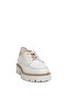 D24YA-3850 Women's Leather Casual Shoes Bone - 2