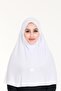 عمامة جاهزة مع حجاب، شال عملي، غطاء صلاة Hijab - 3