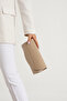 Nude Patent Leather Evening Dress Bag Clutch Portfolio Bag