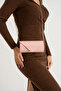 Powder Patent Leather Mini Evening Dress Bag Clutch Portfolio Bag - 3