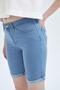 Regular Waist Cuffed Jeans Shorts X3027az22sm - 5