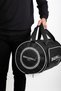 Faux Leather Sports Travel and Fitness Bag with Shoe Compartment - 2