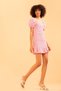 Babydoll Square Neck Seersucker Textured Balloon Sleeve Mini Summer Dress X6766az22sm - 2
