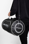 Faux Leather Sports Bag with Shoes
