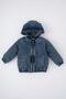 Baby Boy Hooded Jean Coat Z2714a223sp - 5