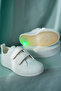 Children's Lighted White Sneakers