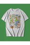 Party Alien Alien Text Sarcastic Themed Oversize Unisex White T-Shirt T-Shirt Tee