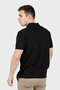 Men's Black Polo Neck T-Shirt JCAP001 - 5