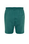 Emerald Green Regular Cut Textured 100% Cotton Shorts Tmnss24Sr00022 - 8