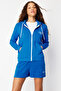 Blue Knitted Sweatshirt TWOAW24SW00406