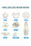 300 Pieces Bamboo Stick Construction Puzzle Balance Coding Game Educational Toy Functional Design System - 7