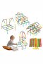 300 Pieces Bamboo Stick Vacuum Molecule Coding Intelligence Cube Educational Toy Functional Design Durable - 8