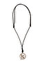 Unisex Sarcastic Bird Themed Silver Color Adjustable Necklace - 3