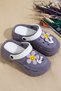 Quality High-Sole Cross Slippers, Doctor Slippers, Nurse Slippers, Floral Patterned Doctor Slippers - 3