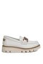 D24YA-3205 Women's Leather Casual Shoes Bone