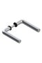 Aluminum Door Handle Sausage Handle Gray Set