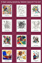 Wassily Kandinsky Paintings 12 Pieces Decorative Polo Cards - Art Poster Cards