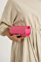 Fuchsia Patent Leather Mini Size Evening Dress Bag Portfolio Bag Clutch Bag - 3