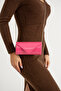 Fuchsia Mini Size Evening Dress Bag Portfolio Bag Clutch Bag - 3