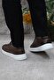 63574 Brown Original Product Inner and Outer Genuine Leather Men's Shoes - 4