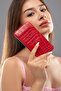 Miami Zippered Women's Red Card Holder Wallet