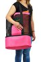 Thermos Bag Beach Bag Aluminum Foil Lined Bag Pink with Cool Hot Holder Compartment Ice Cooler Thermos Bag