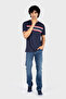 Navy Blue Men's T-Shirt N1K01323 - 4