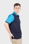 Blue Men's Polo Neck T-Shirt N1K01359 - 3