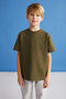 LORENZ-00% cotton short sleeve boy Khaki T-Shirt