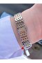 Women's Metal Band Wristwatch - 3