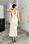 Women's Cream Lined Dress - 6