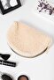 Cream Plush Makeup Bag Cosmetic Personal Care Organizer Bag - 2